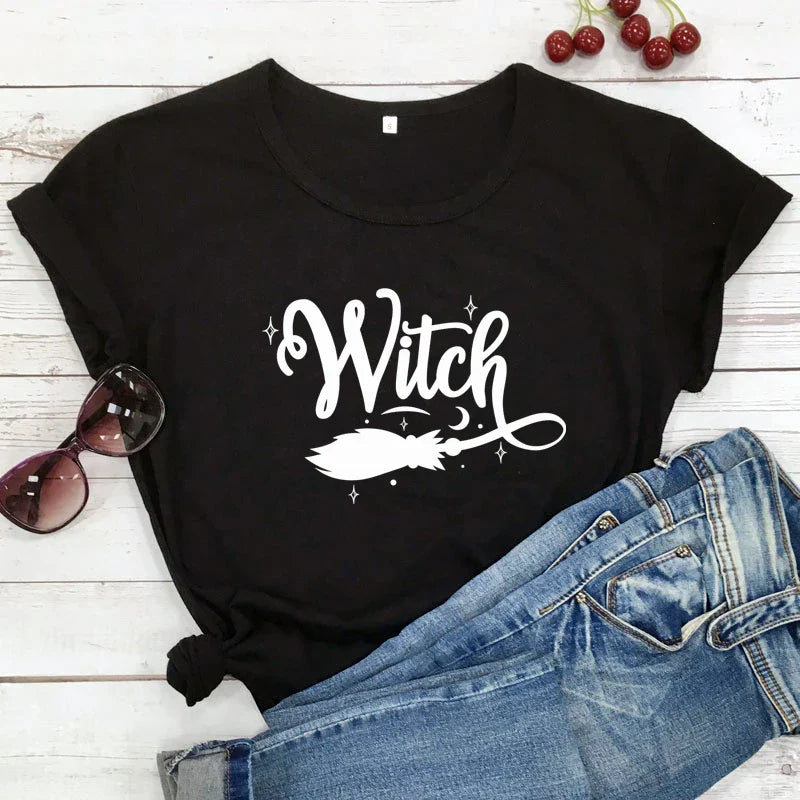 Witch Broom T-Shirt