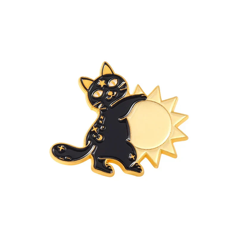 Black Cat Pins