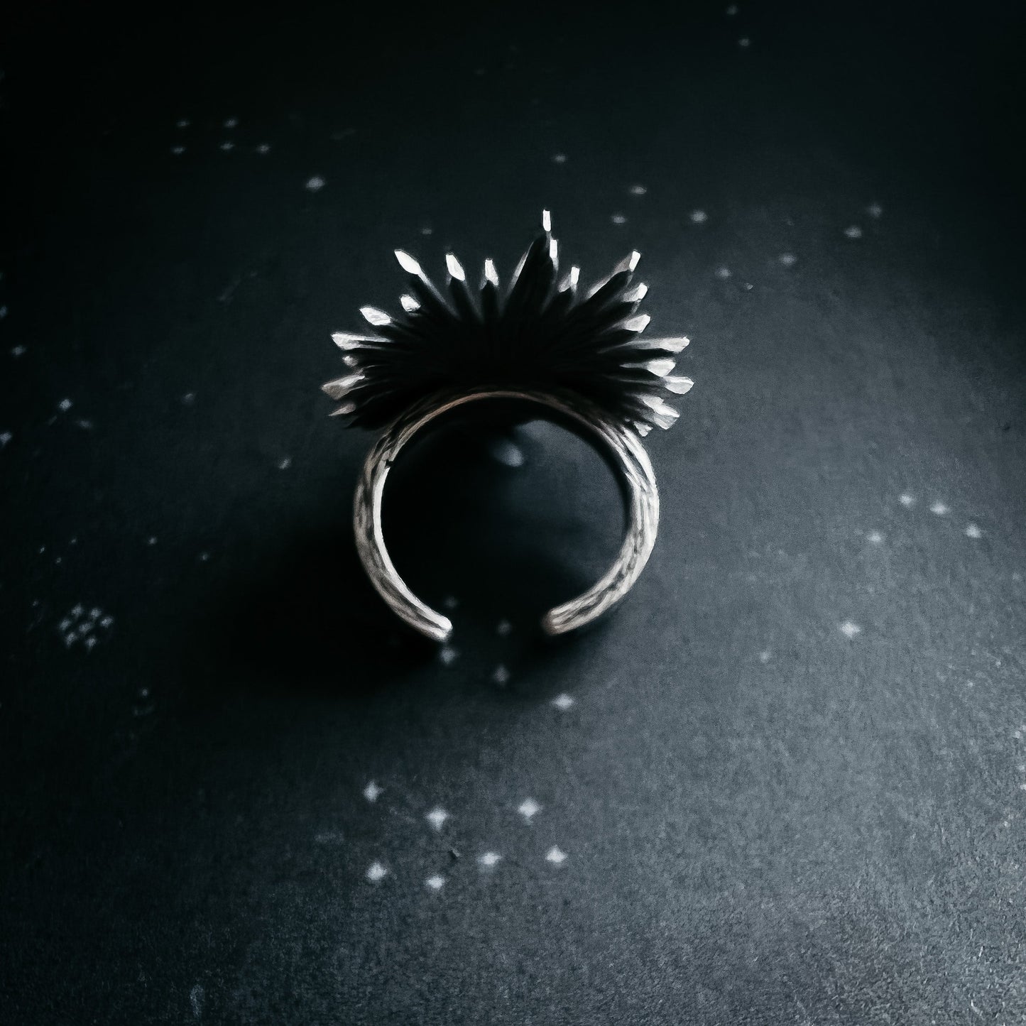 Sun Goddess Ring with Copper Turquoise