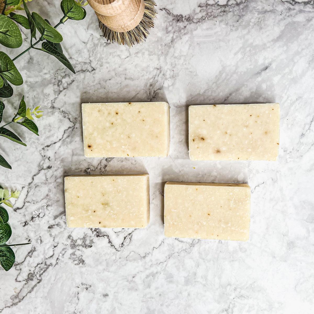 Spearmint Basil - Exfoliating Handmade Soap