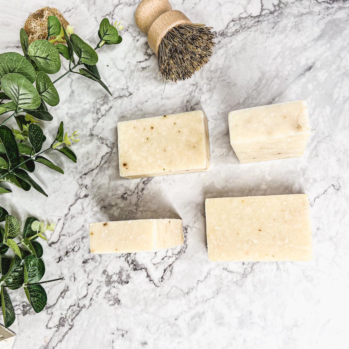 Spearmint Basil - Exfoliating Handmade Soap