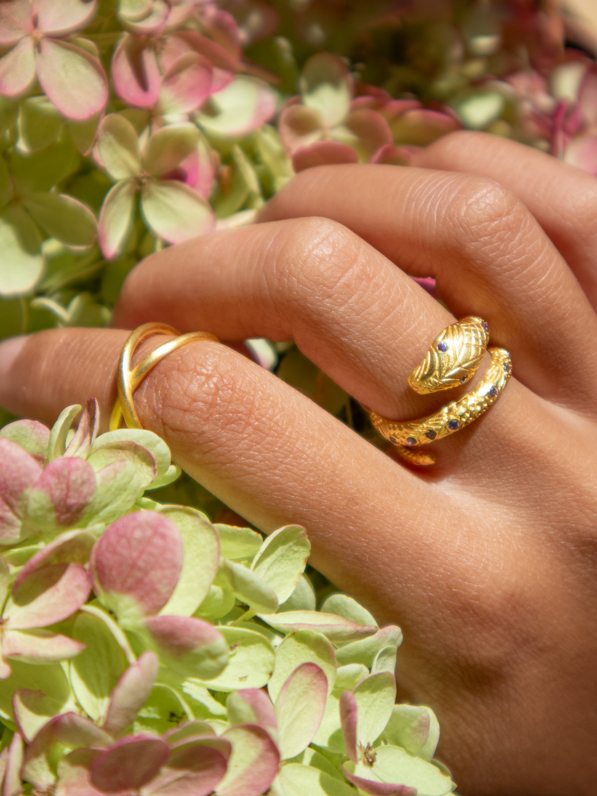 Basil Cobra Ring