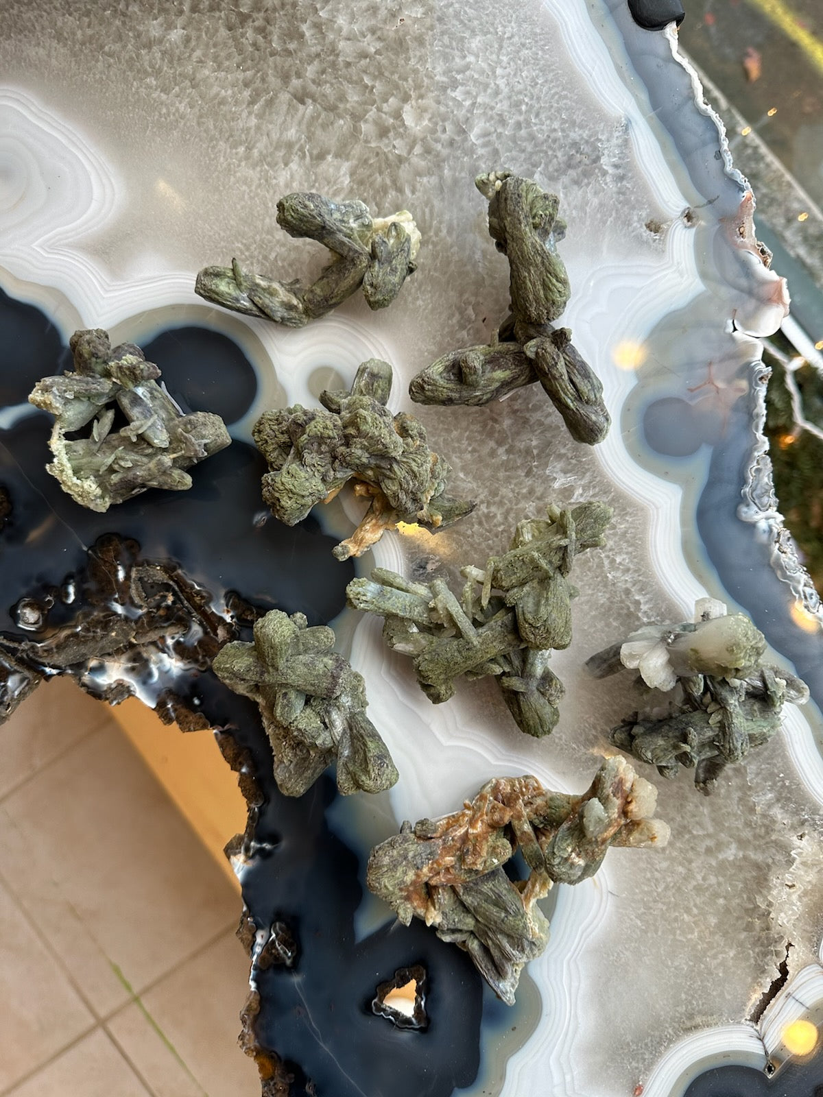 Marshy Stilbite Cluster from India