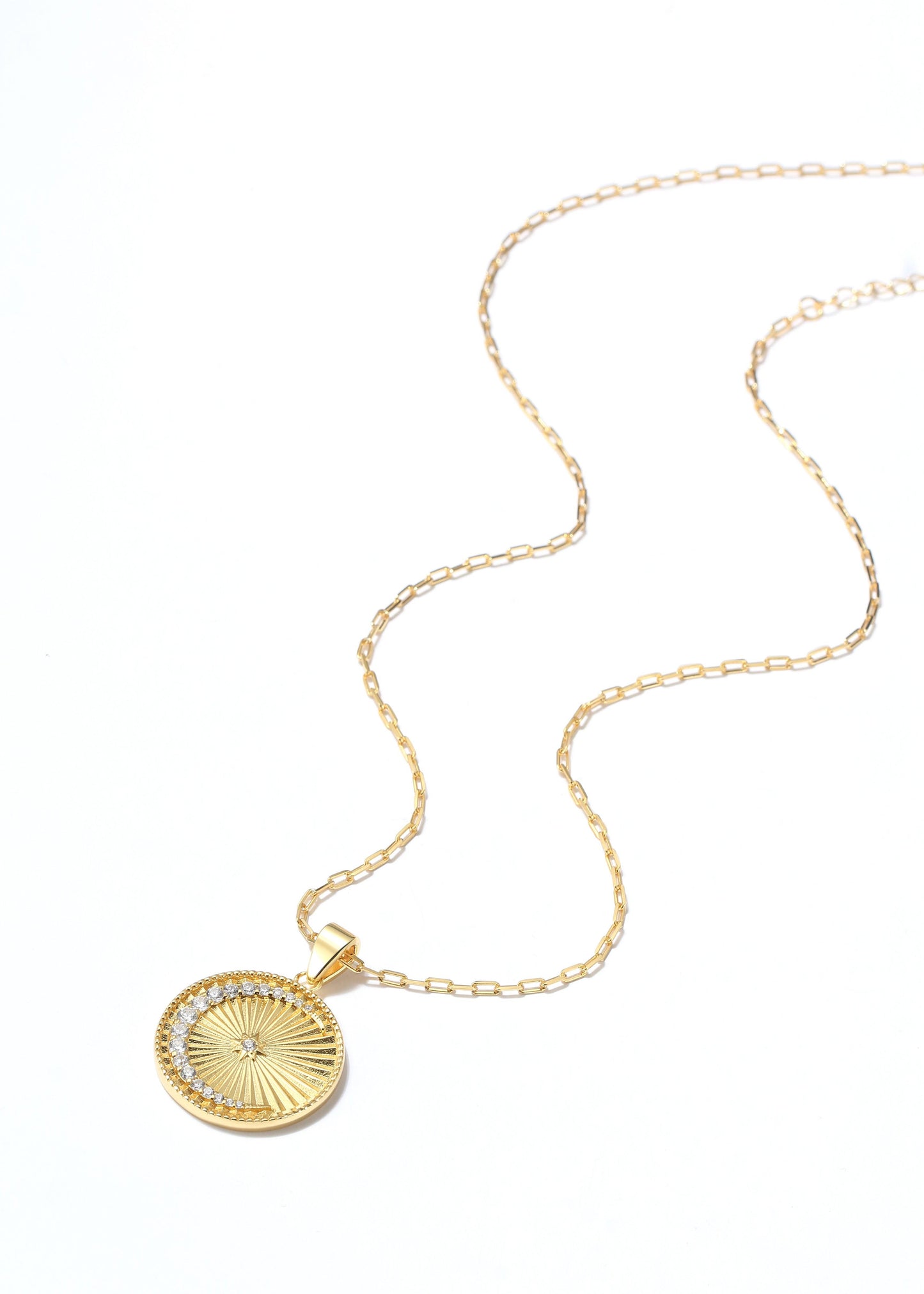 Saints Over The Moon Necklace