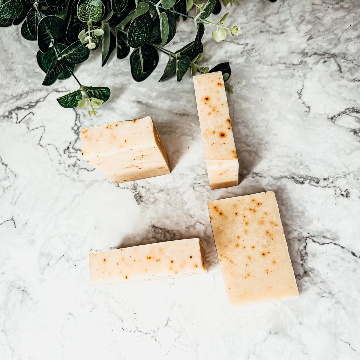 Carrot-Olive-Sunflower-Citrus - Handmade Soap