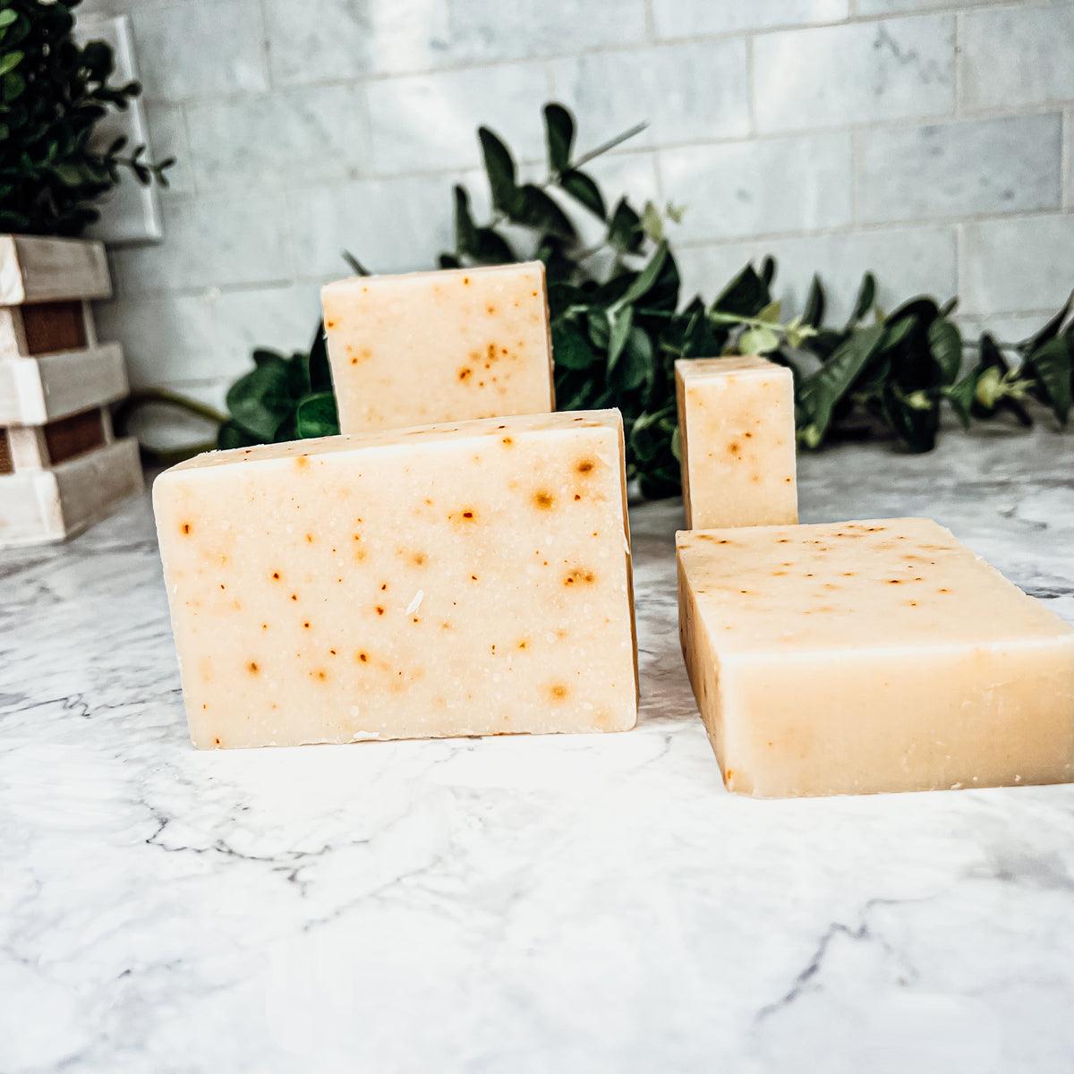 Carrot-Olive-Sunflower-Citrus - Handmade Soap