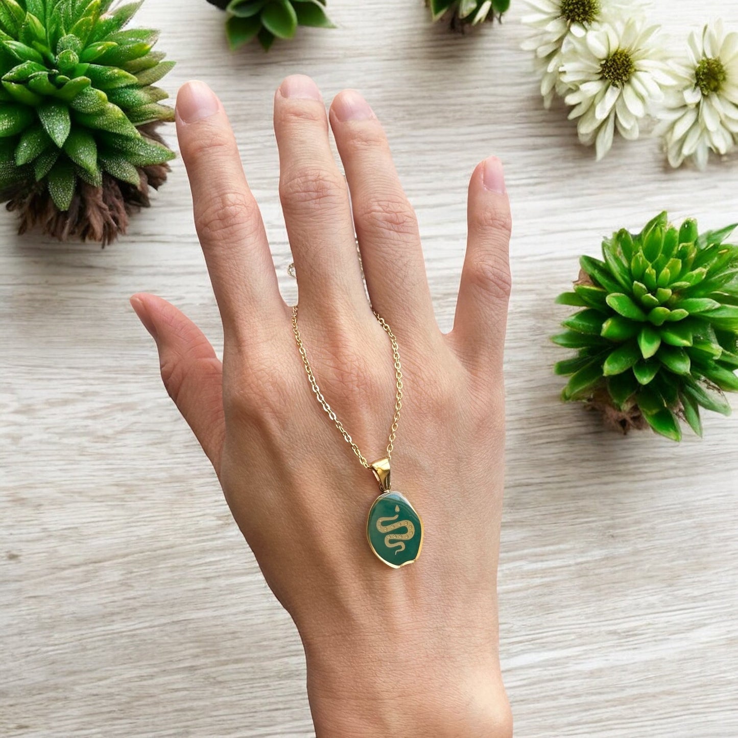 Transformation - 18K Gold Plated, Waterproof Necklace