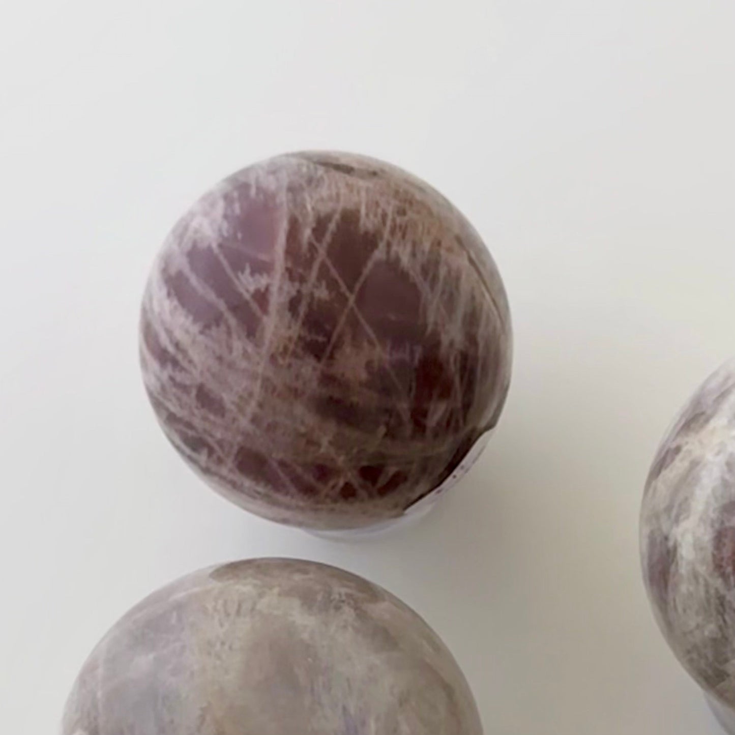Sunstone in Moonstone Sphere