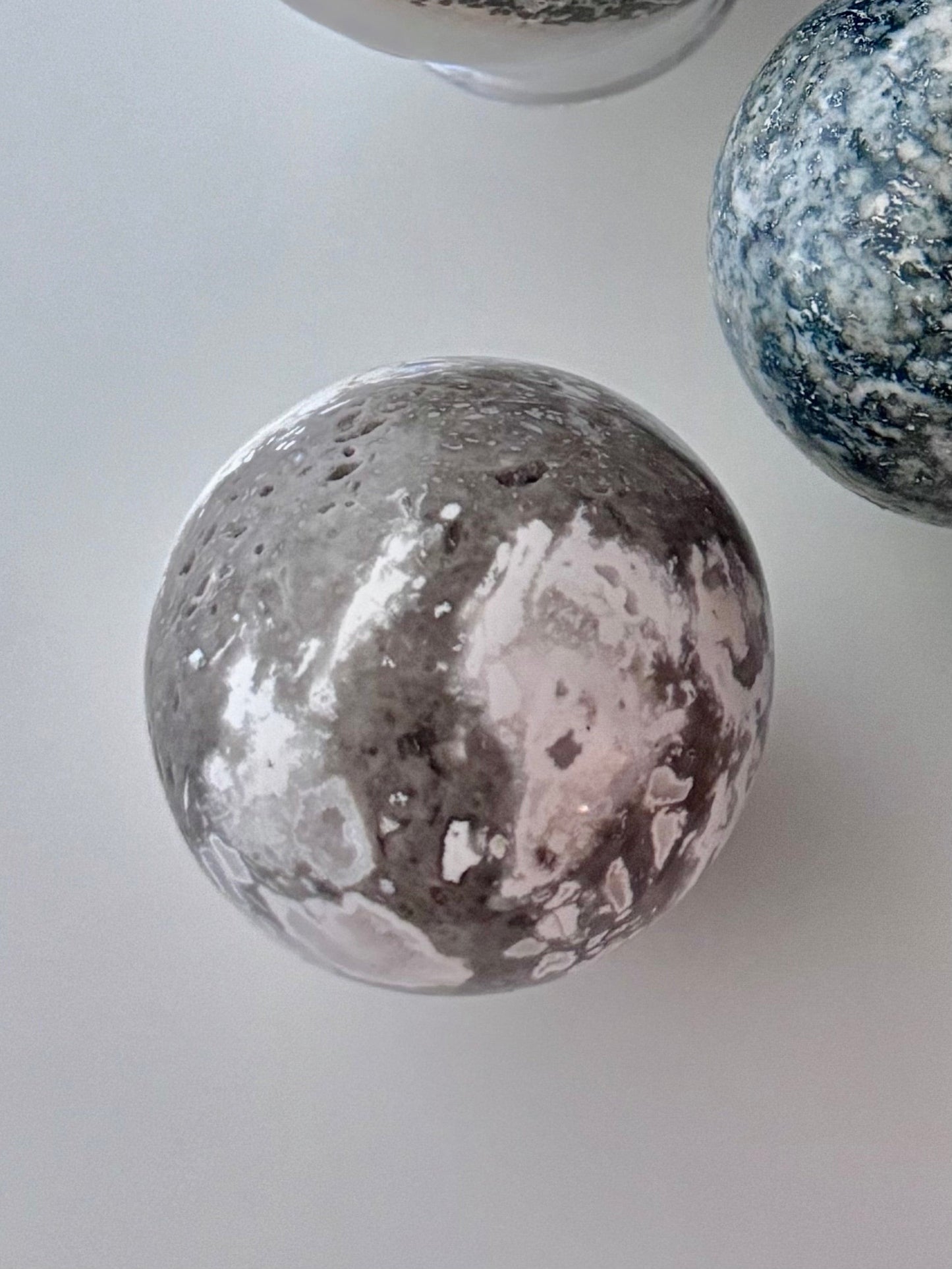 Ocean Jasper Spheres