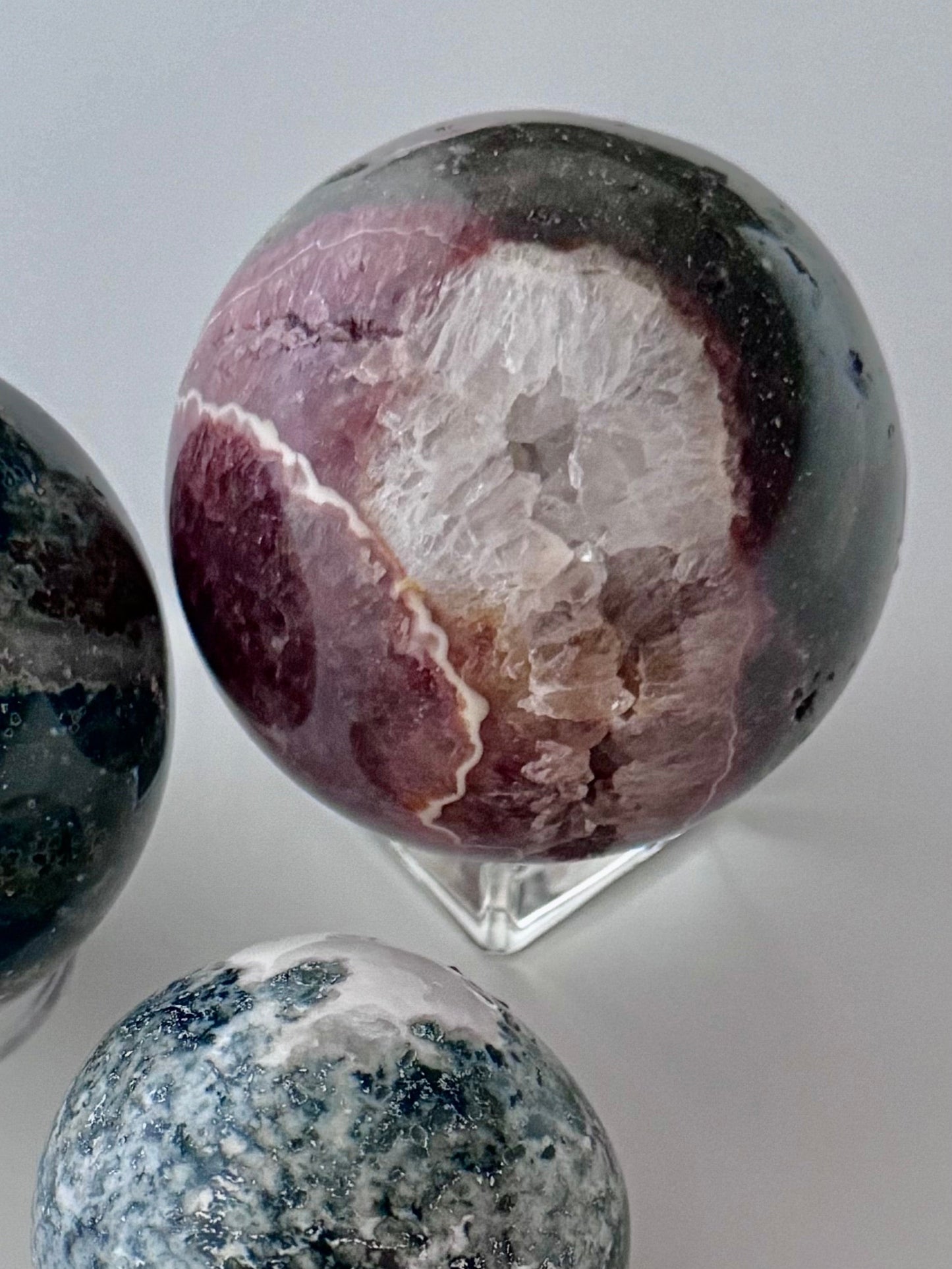 Ocean Jasper Spheres