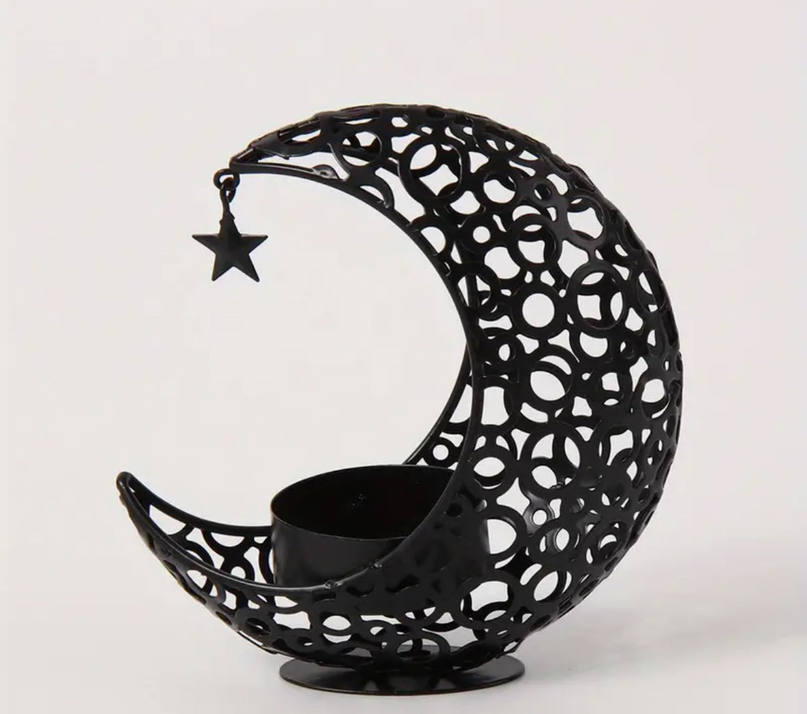 Moon Decor Pieces - Tea Light/Incense Cone Holder