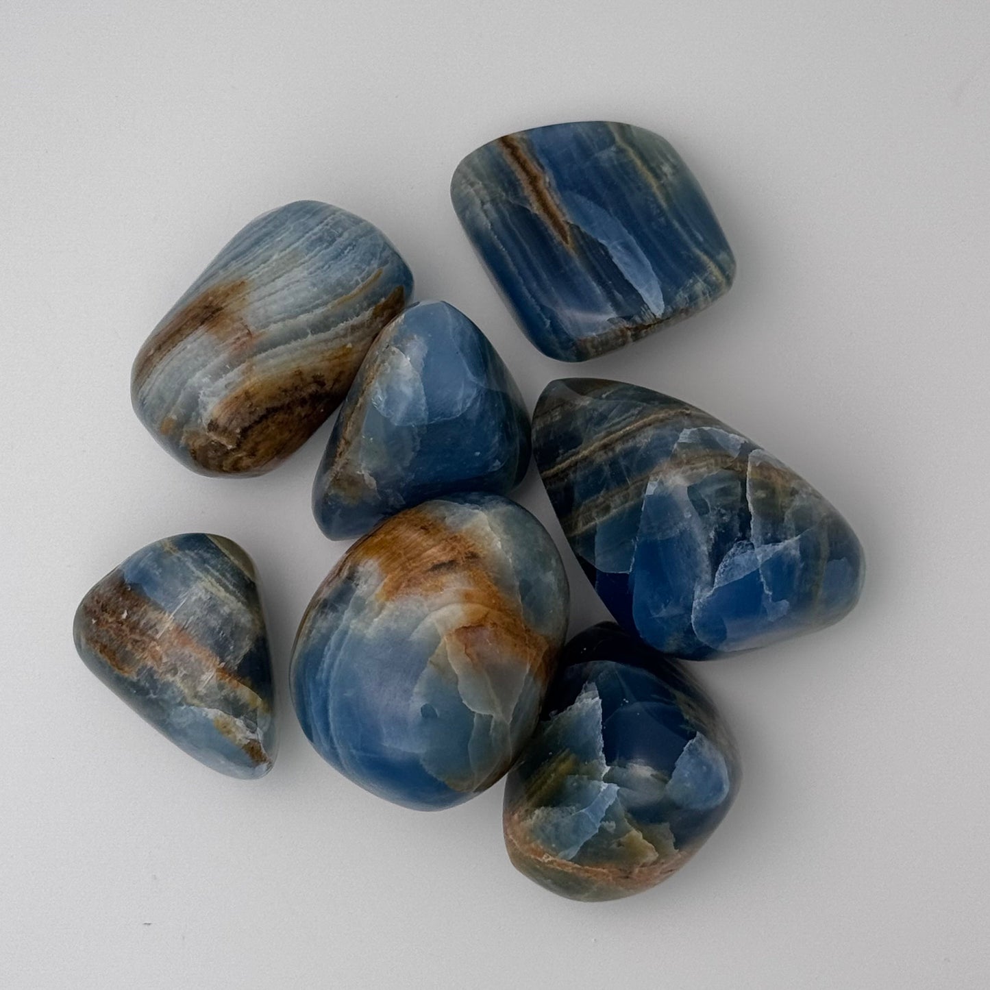 Blue Onyx Spheres (mexico)