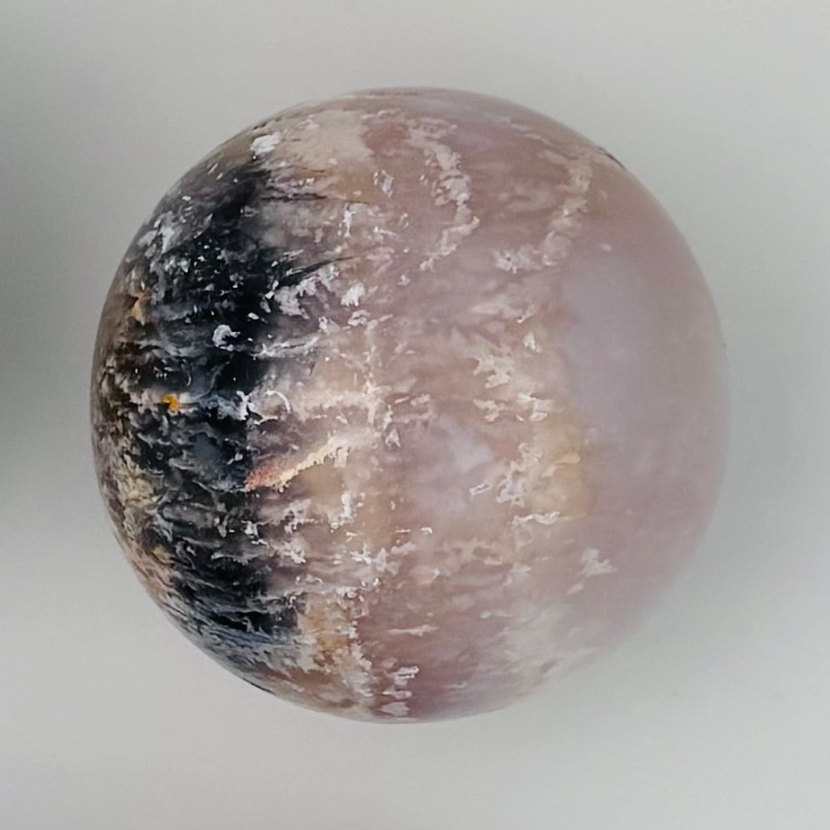 Plume Agate RARE Carvings