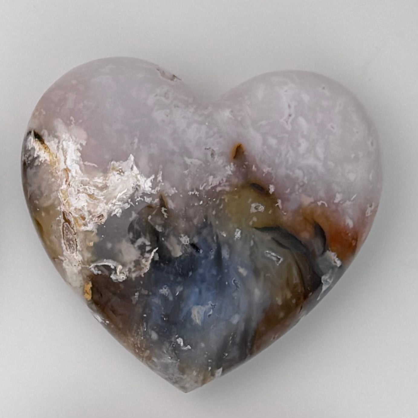 Plume Agate RARE Carvings