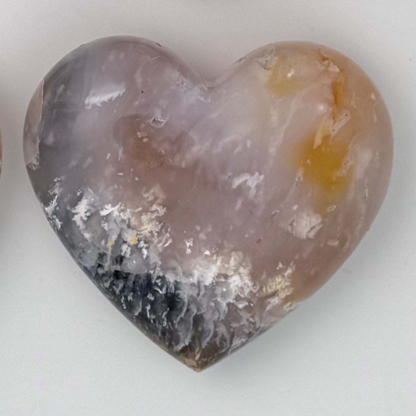 Plume Agate RARE Carvings
