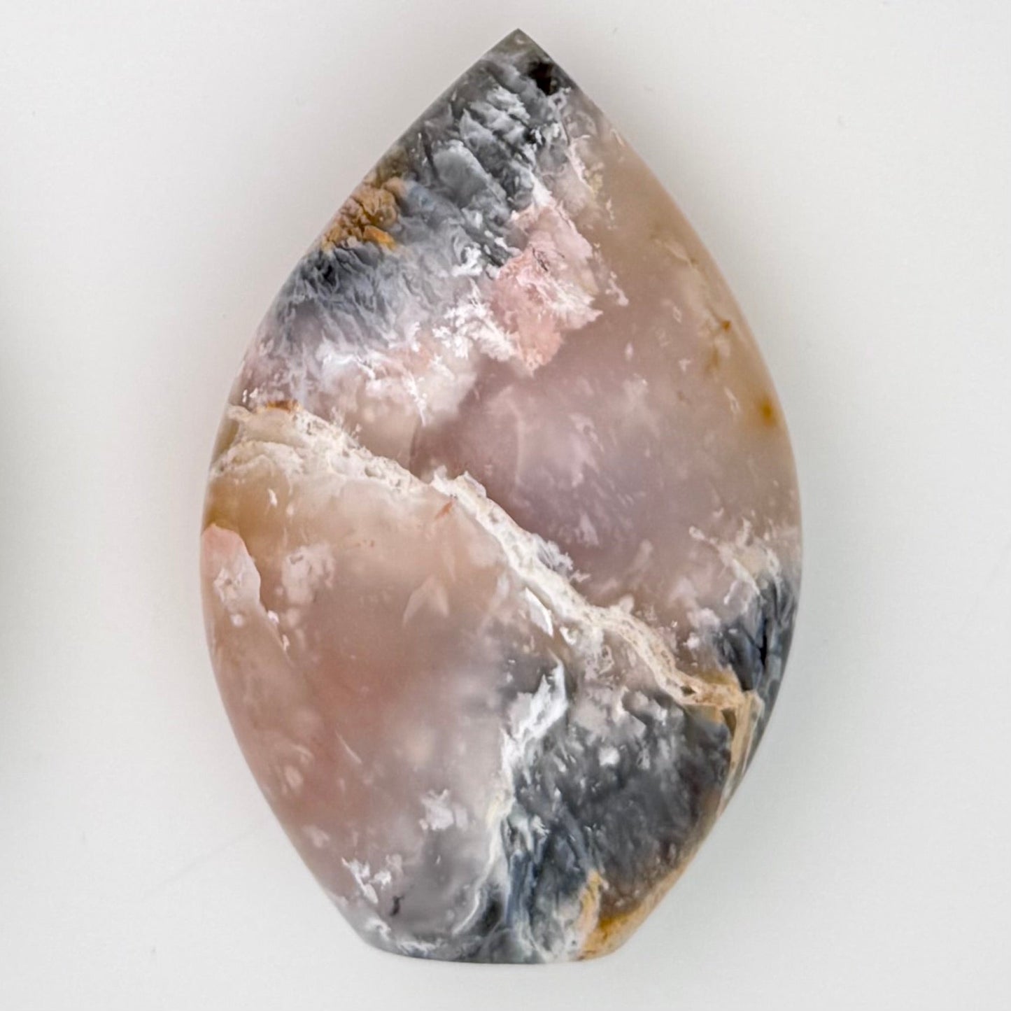 Plume Agate RARE Carvings