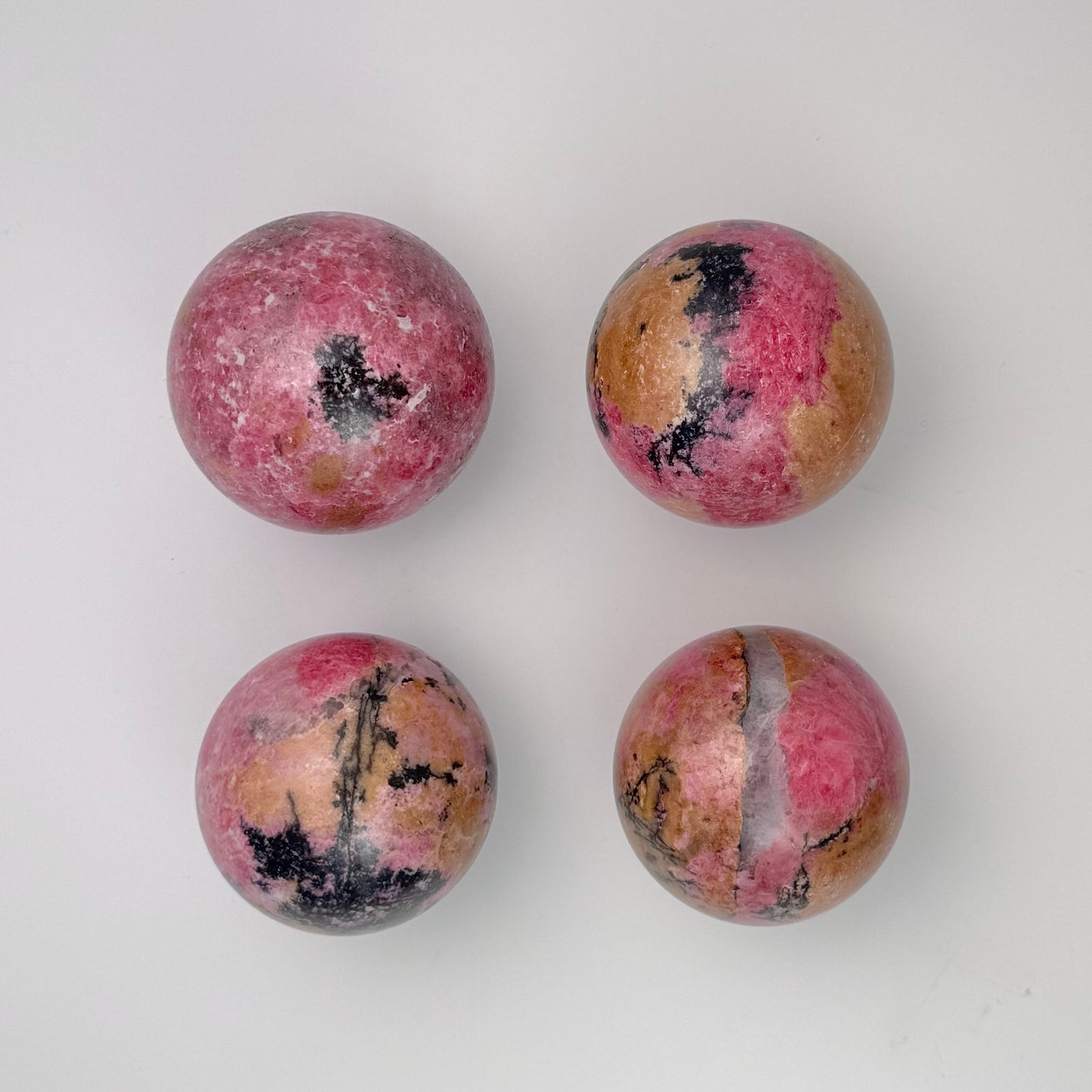 Rhodonite Sphere