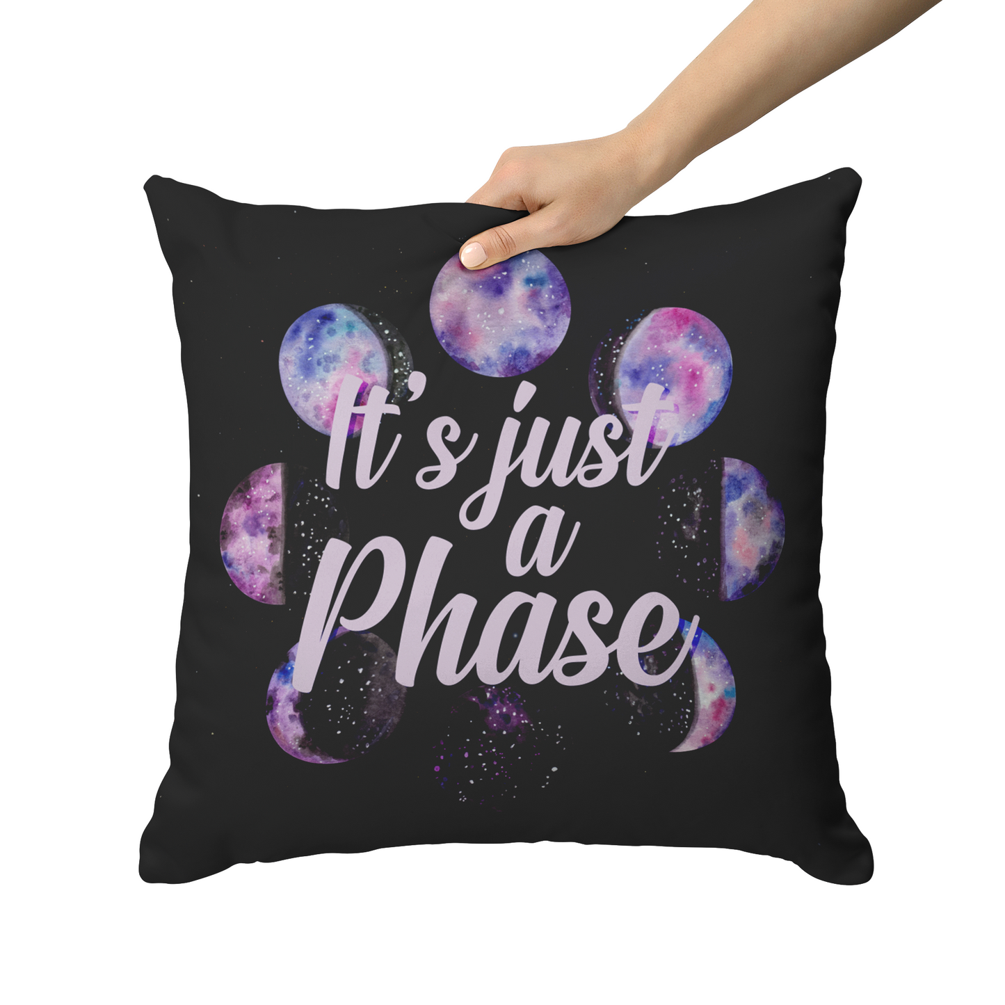 Moon Phase - Throw Pillow