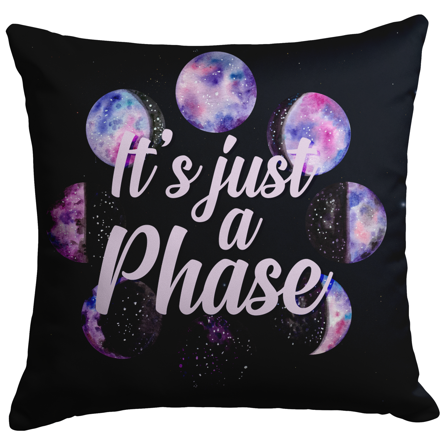Moon Phase - Throw Pillow