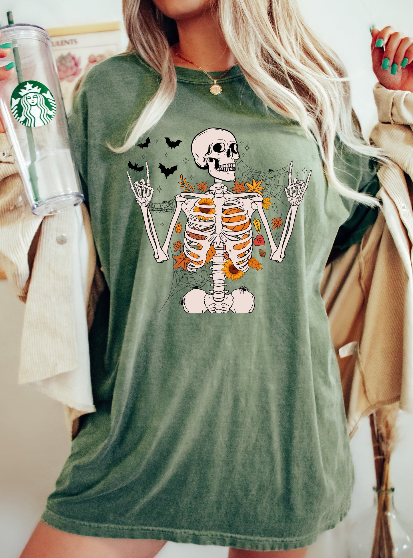 Funny Skeleton - Comfort Colors T-Shirt
