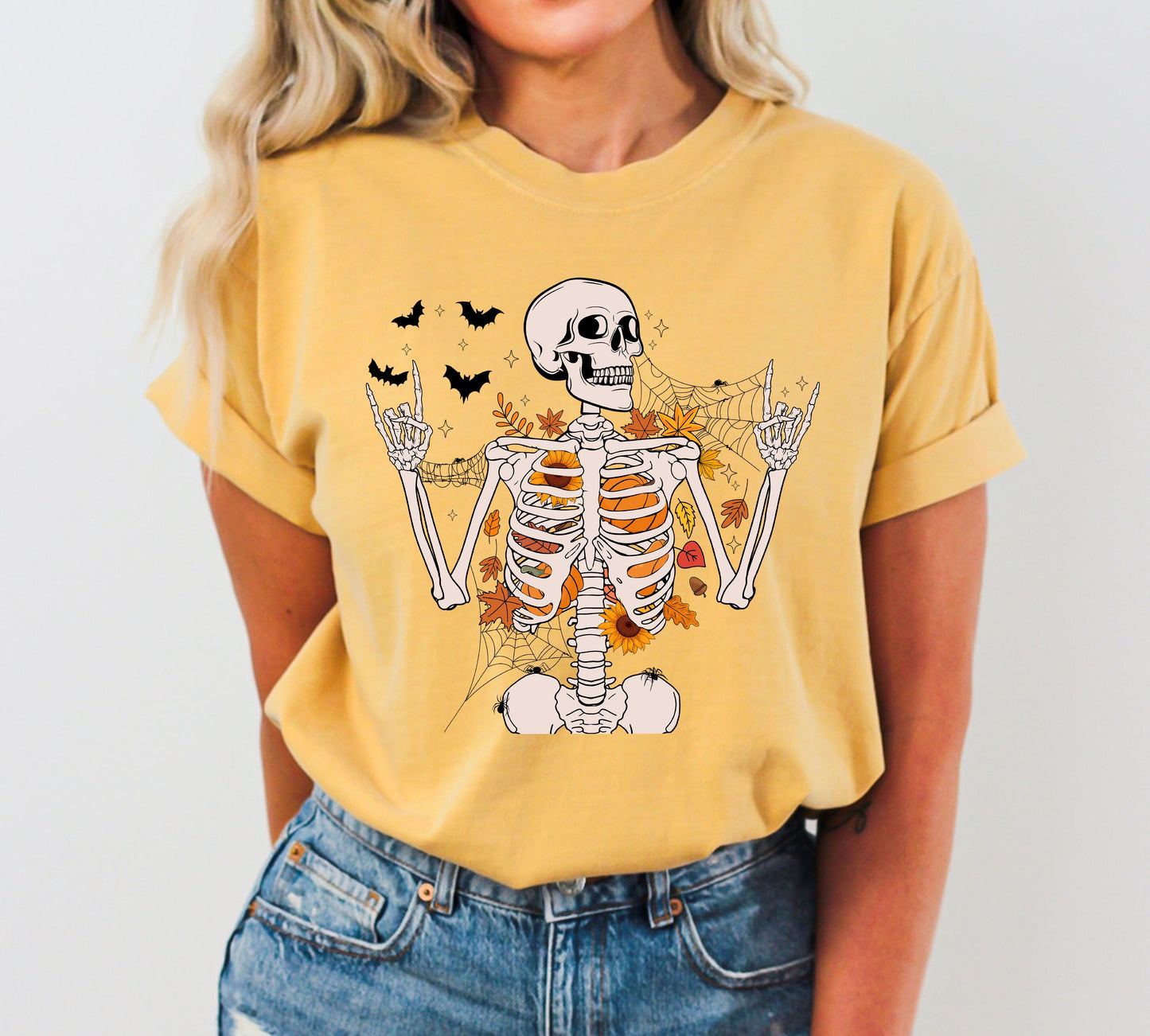 Funny Skeleton - Comfort Colors T-Shirt