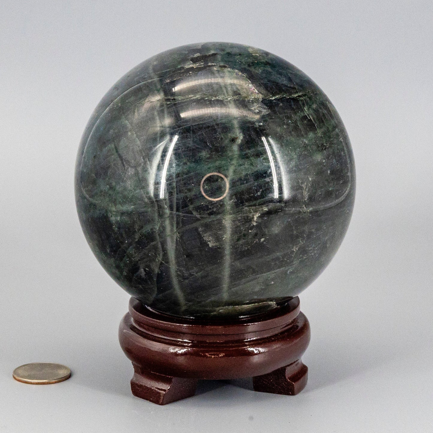 Labradorite "XL" Sphere w/t Stand 115mm