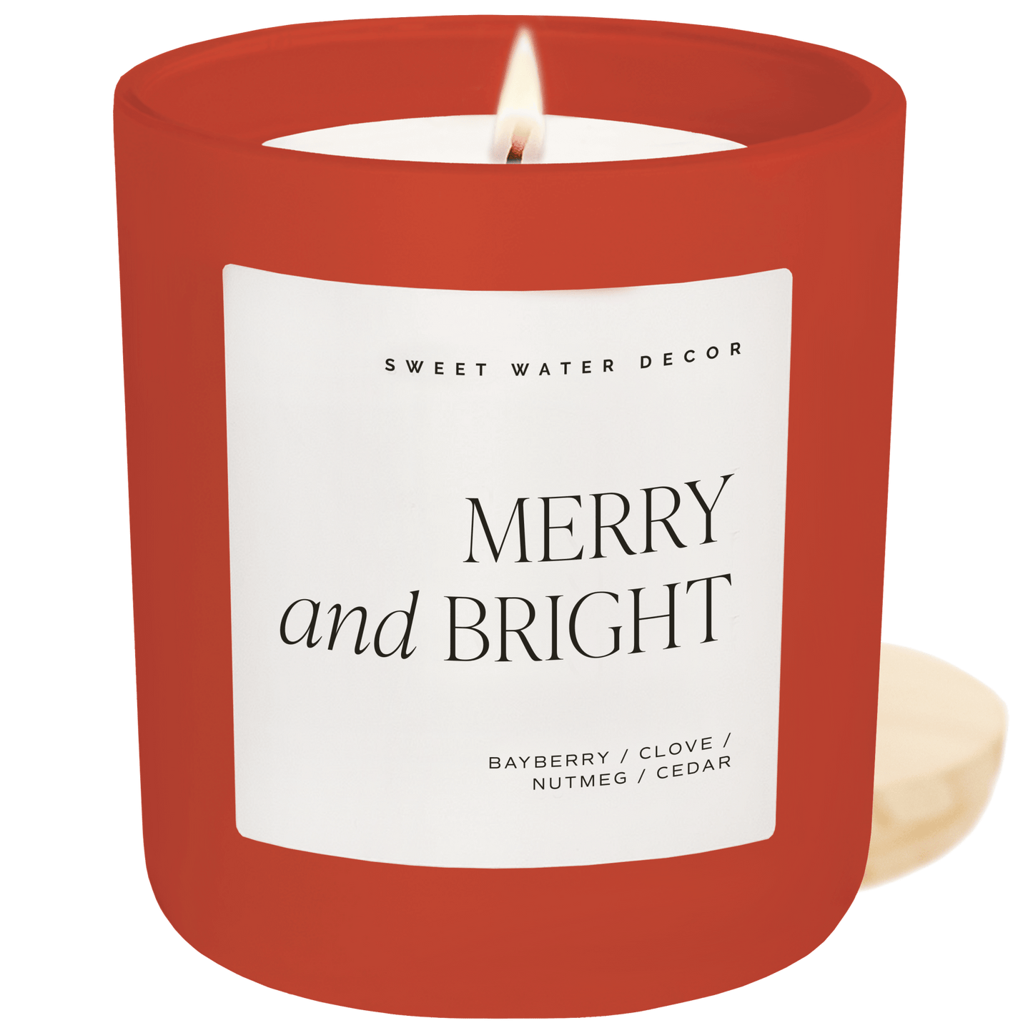"Merry and Bright" 15oz - Bayberry, Clove, Ginger, Cedar, Fir, Musk