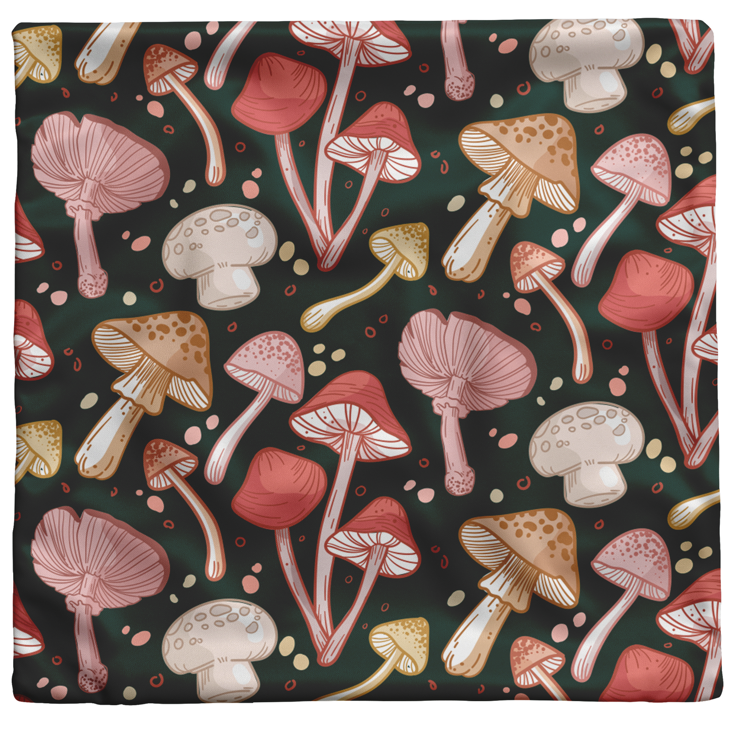 Mushroom - Throw Pillow