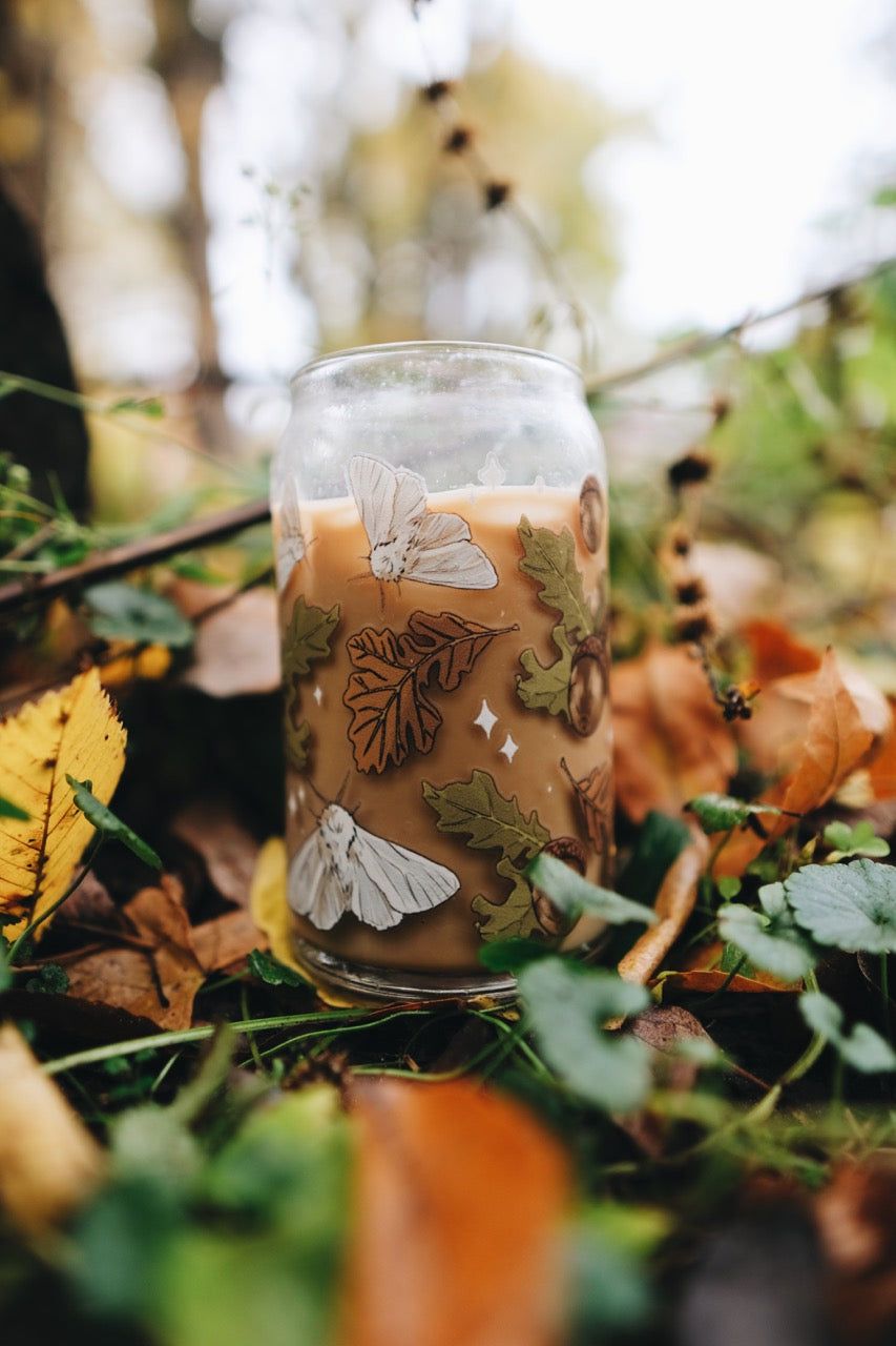 Oak & Mothling Glass, handmade