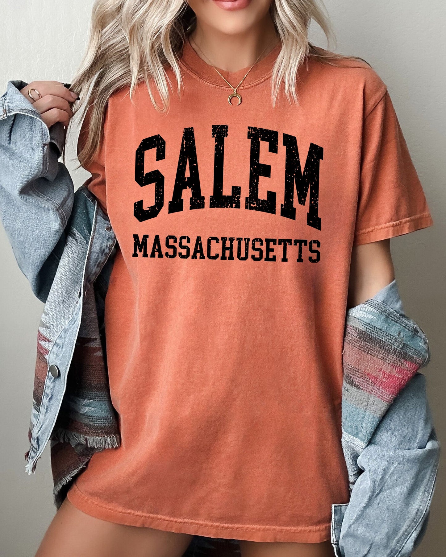 Salem Massachusetts - Comfort Colors T-Shirt