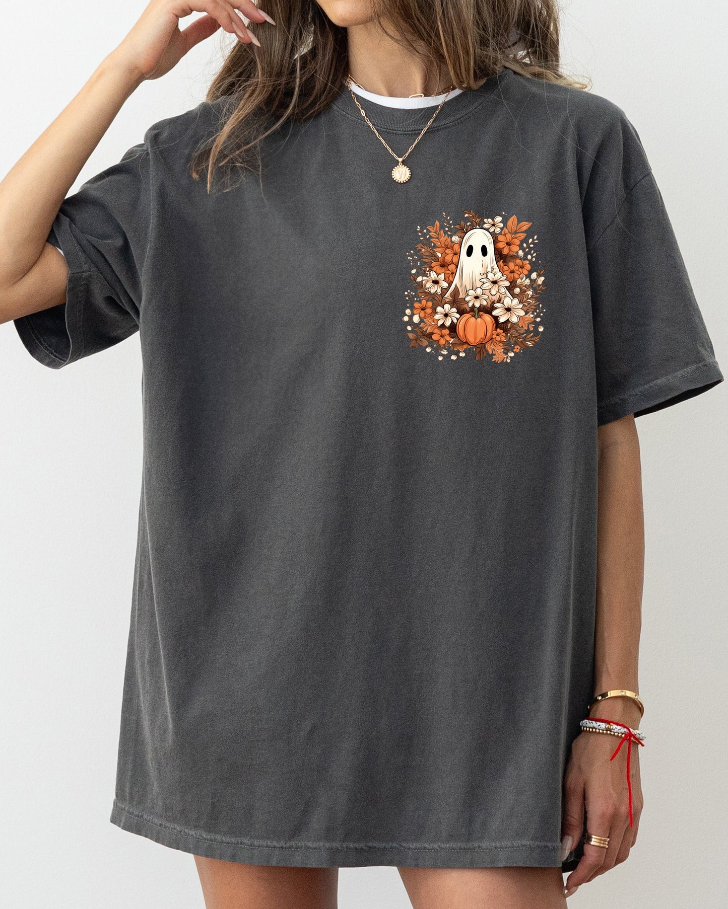Floral Ghost - Comfort Colors T-Shirt