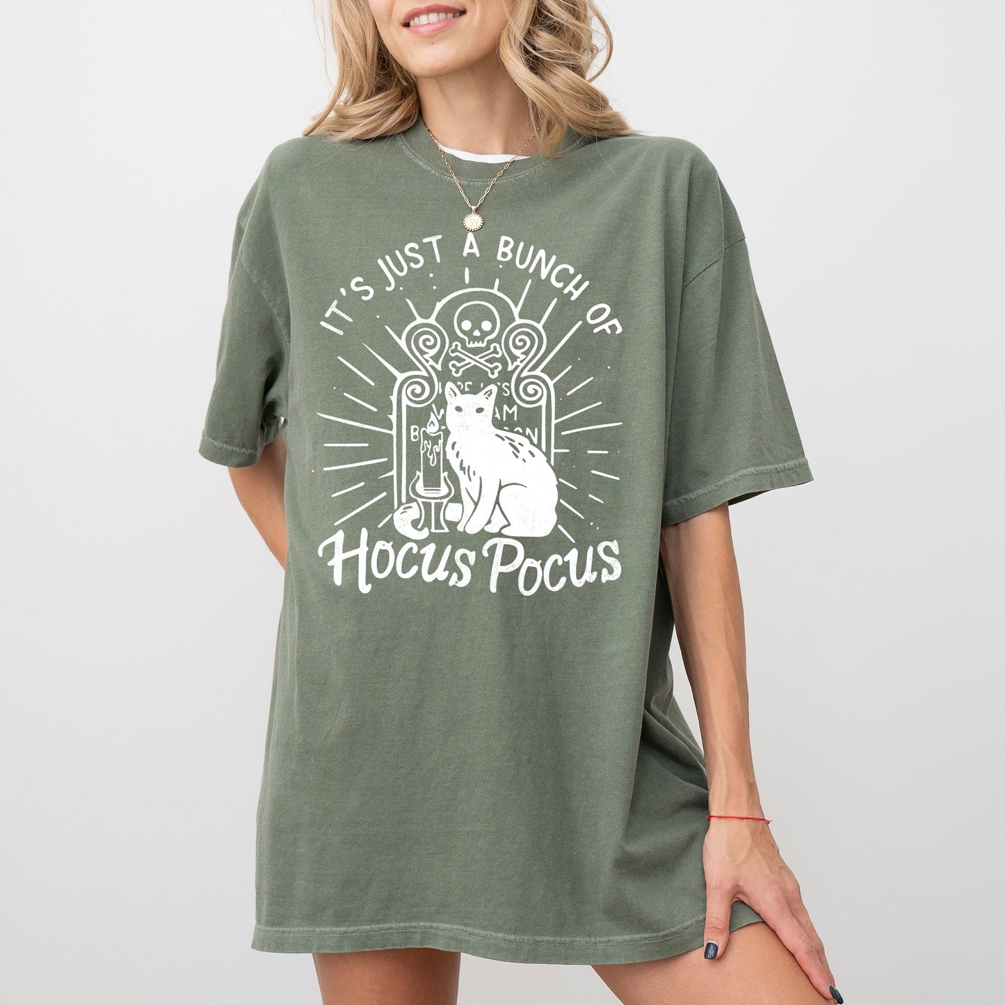 Hocus Pocus with Cat - Comfort Colors T-Shirt