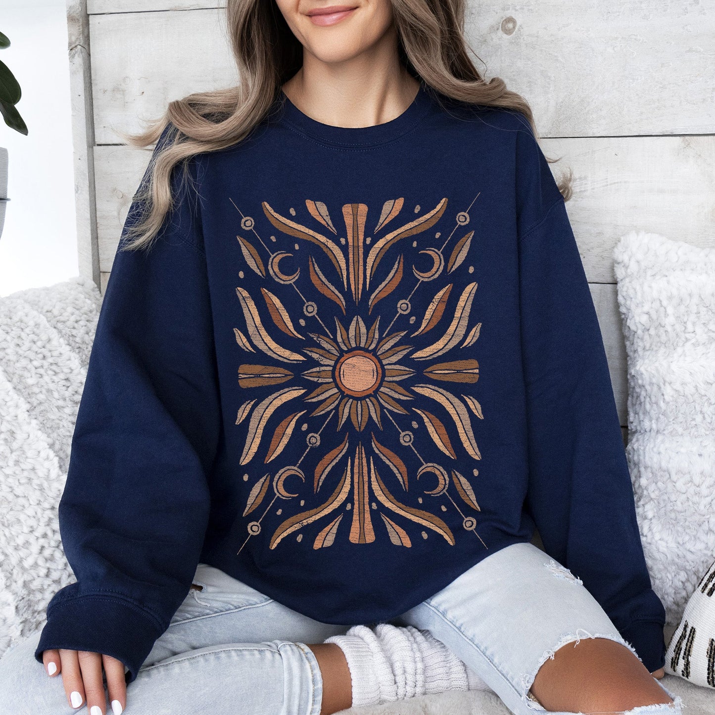 Boho Radiant Sun - Sweatshirt