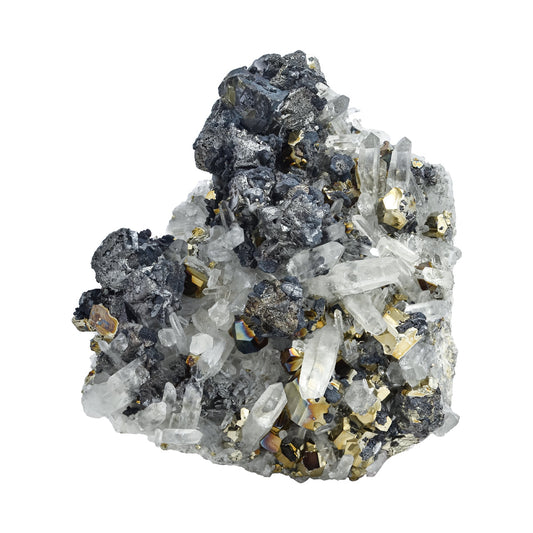 Pyrite in Quartz Crystal Collector's Corner Specimen 1,793 cts - 1 Piece