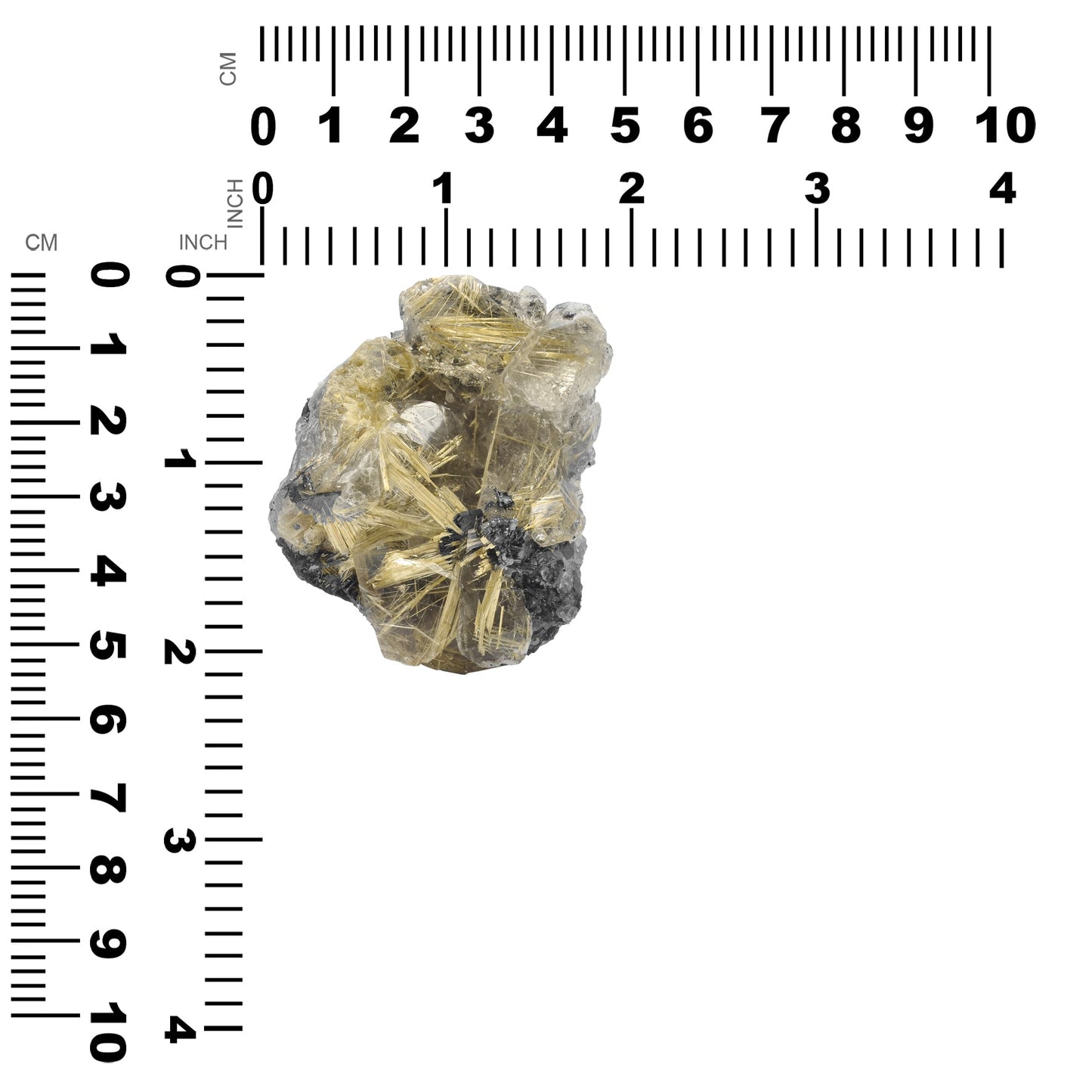 Starborn Rutilated Quartz Collector's Specimen 100.5 gr - 1 piece