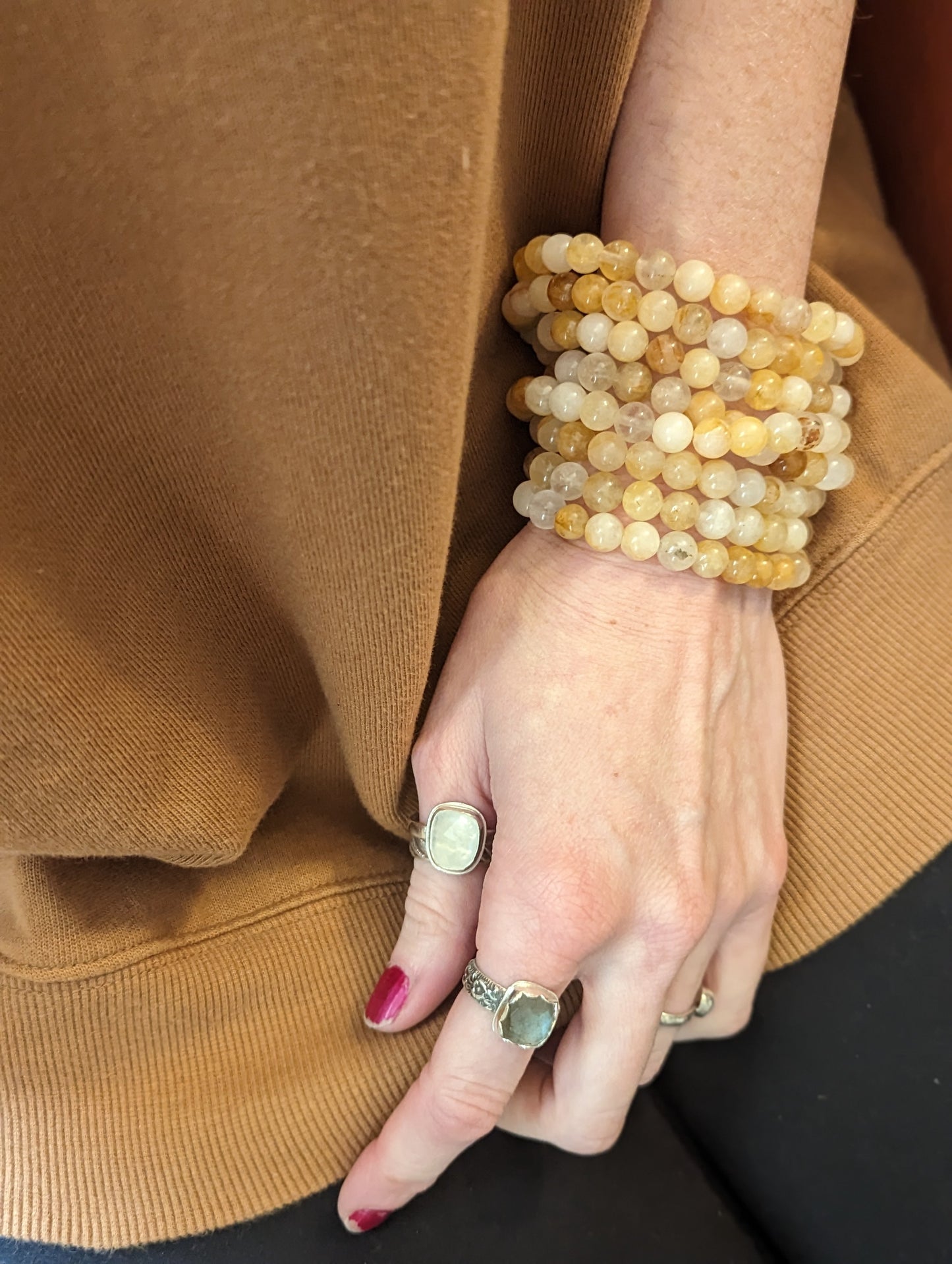 Golden Healer Quartz Bracelets (Various Sizes Available)