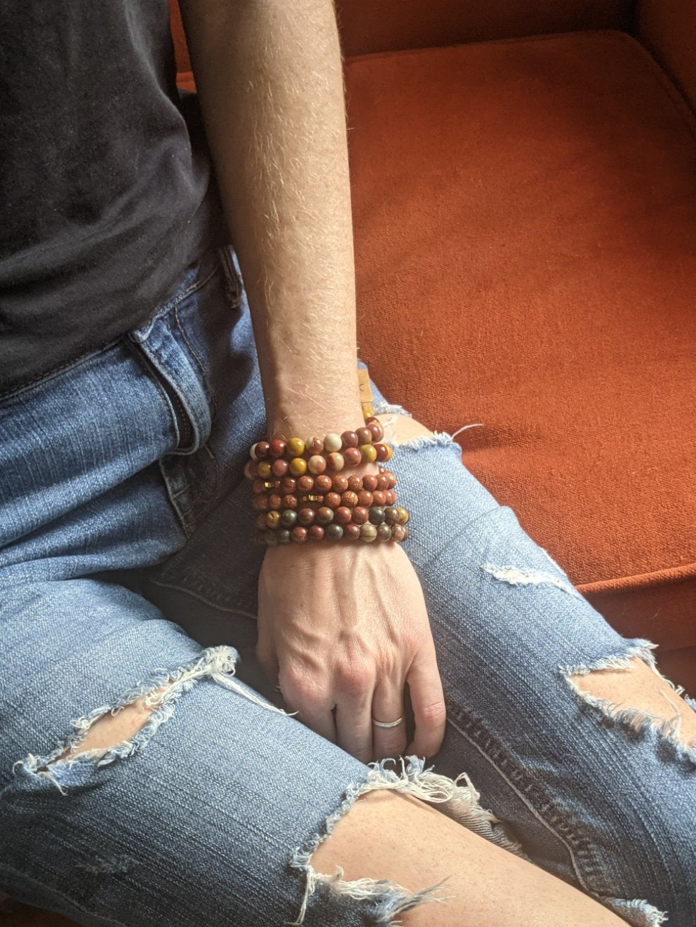 Picasso Jasper Bracelet (Various Sizes Available) *Retired Style*