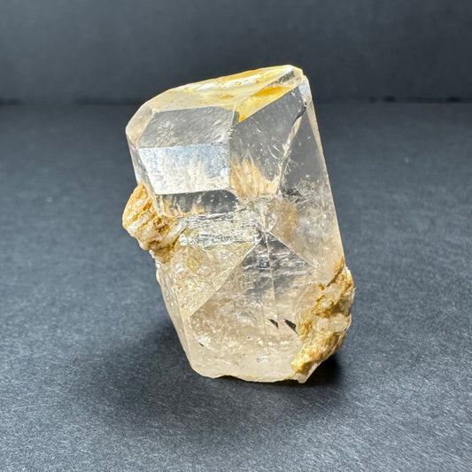 Golden Topaz Crystal from Shigar Valley, Pakistan – 135ct Natural Collector’s Specimen