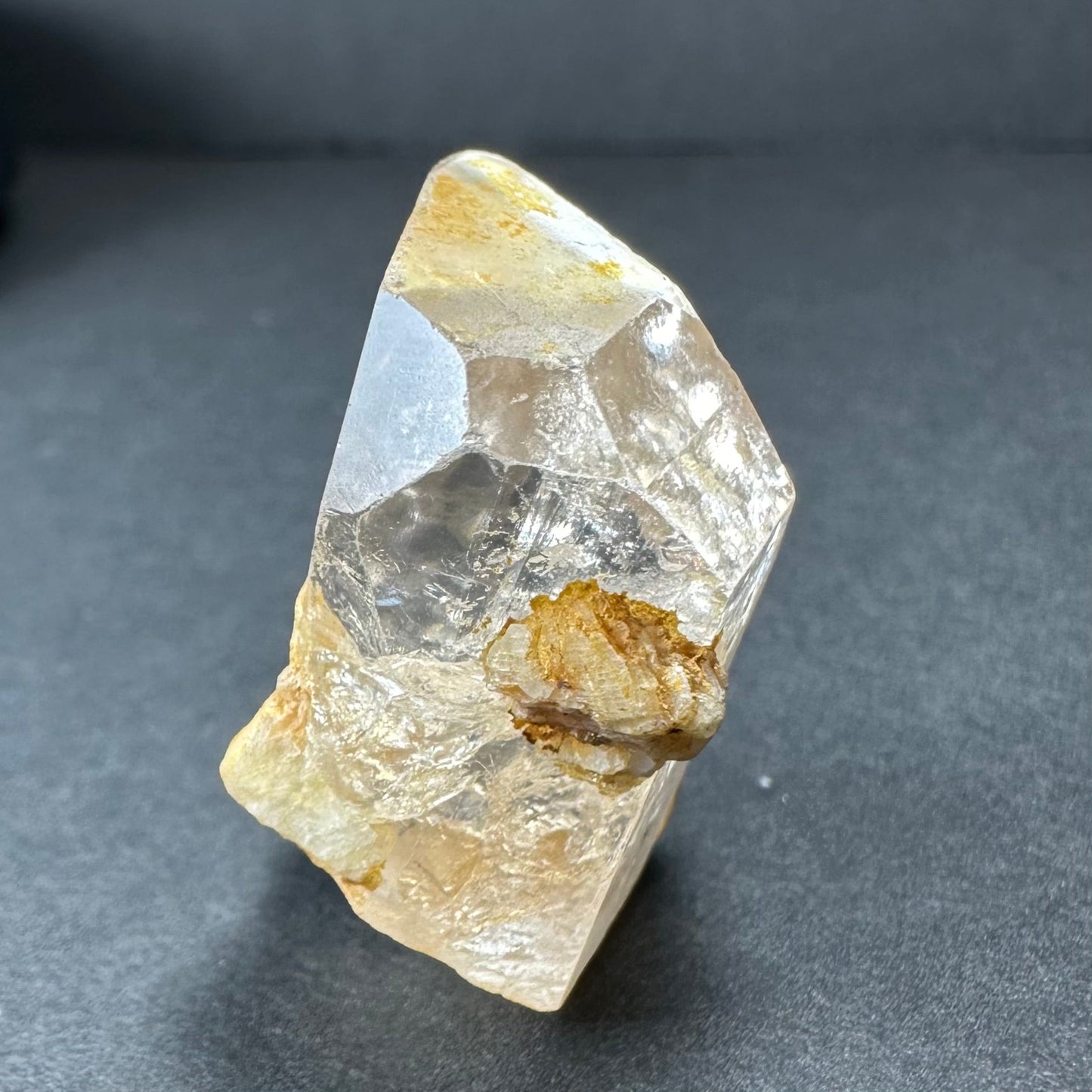 Golden Topaz Crystal from Shigar Valley, Pakistan – 135ct Natural Collector’s Specimen