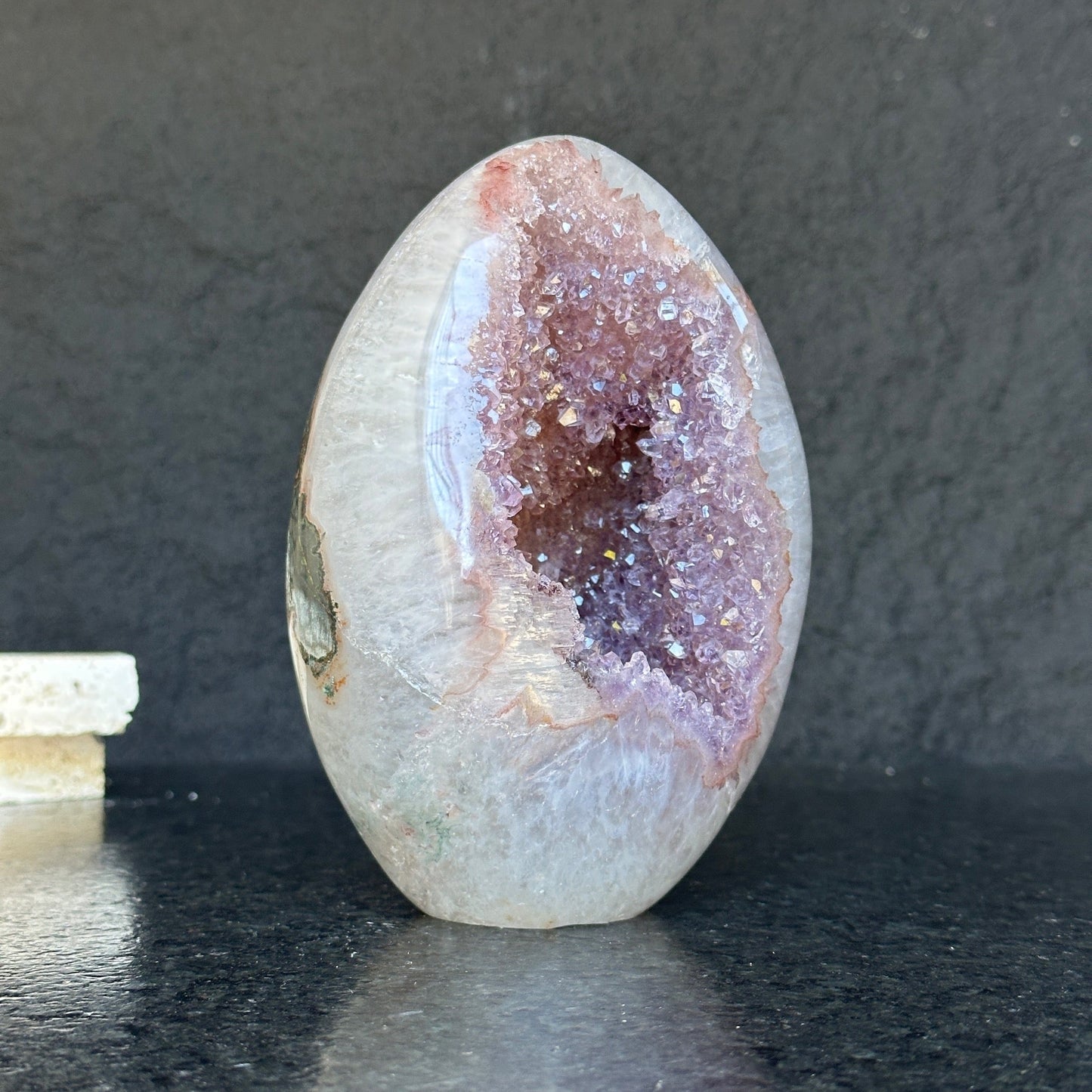 XL Pastel Amethyst Geode Cave Statement Piece