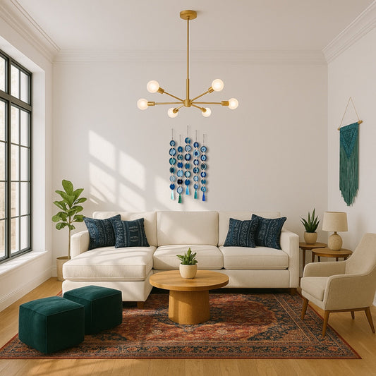 Ocean Agate Wall Hanging