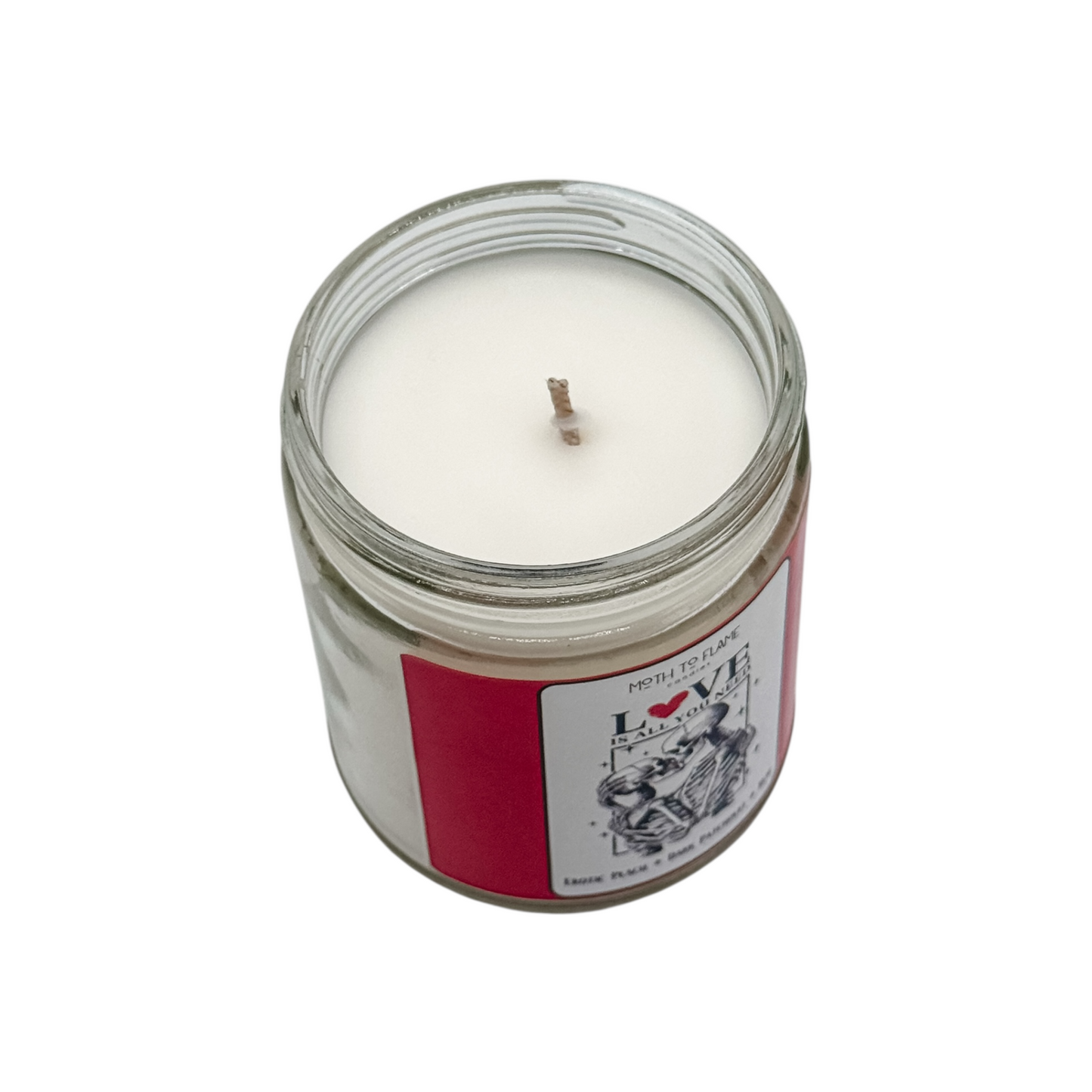All You Need Is Love - 7oz - Peach, Patchouli, Dark Rum