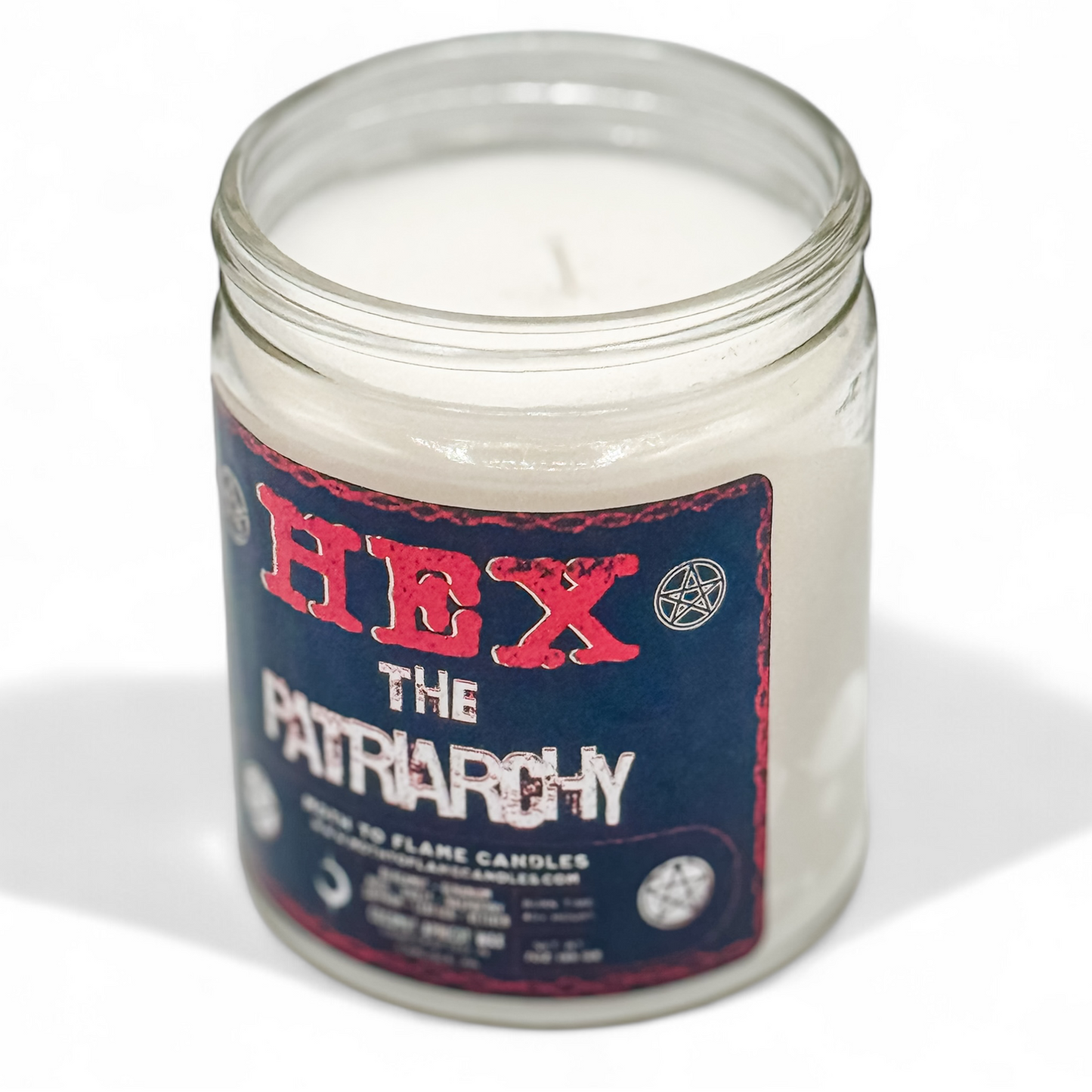 Hex the Patriarchy – 7 oz - Bergamot, Geranium, Saffron, Leather, Vetiver