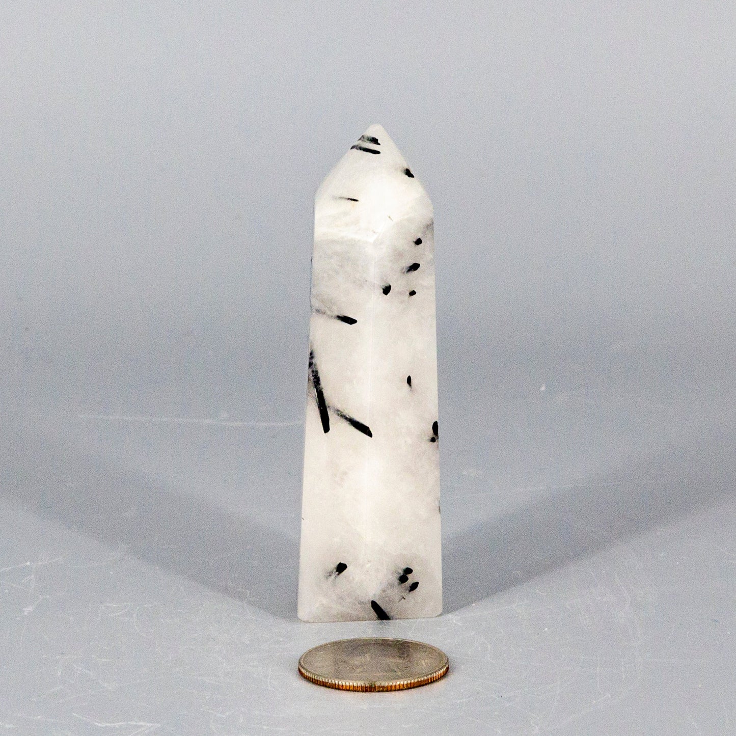 Quartz w/t Black Tourmaline Tower