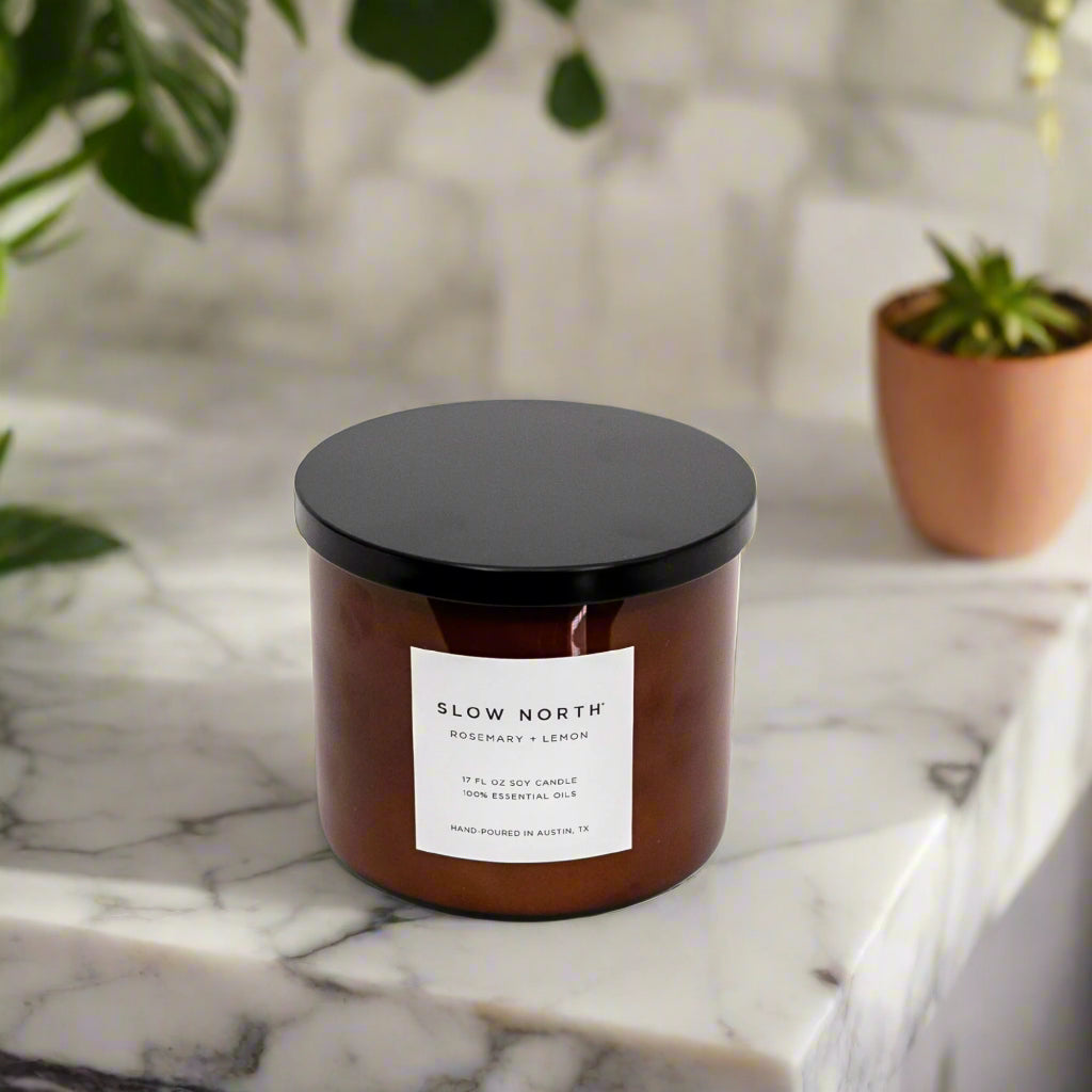 Rosemary + Lemon - 3-Wick Candle