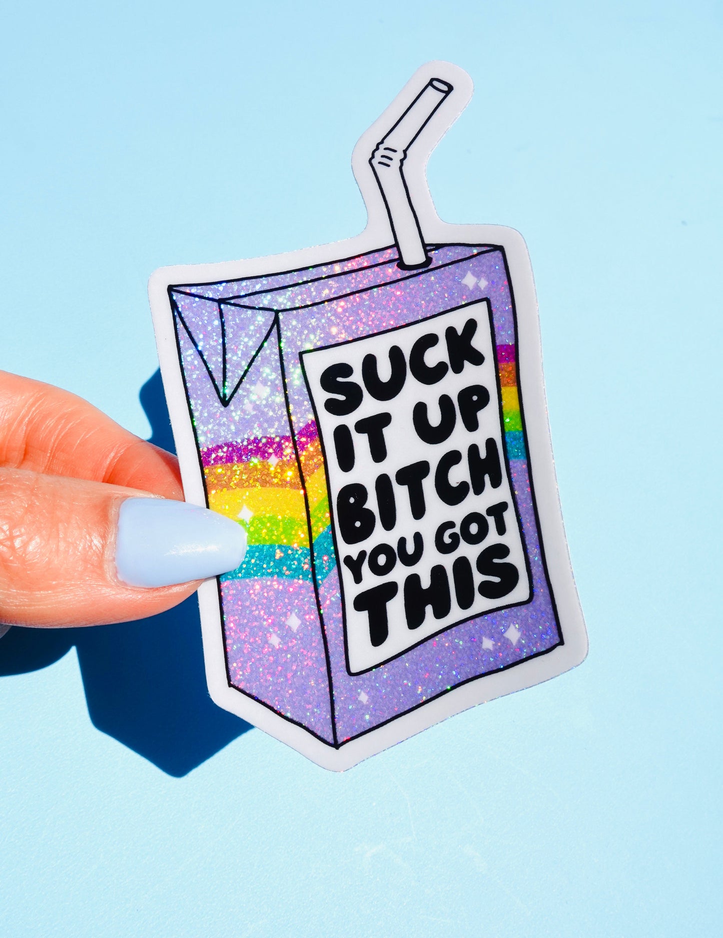 Funny Mental Health Sticker Pack – Holographic Waterproof Vinyl Decals – Discounted Bundle of Anxiety, Therapy & Trauma Humor