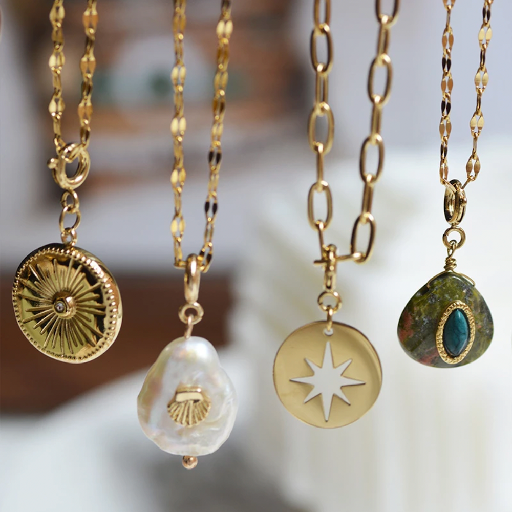 Serpent Coin Necklace