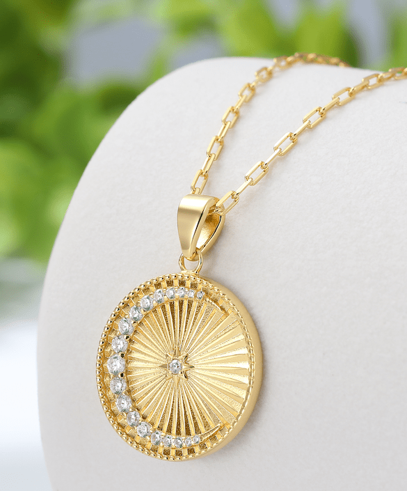 Saints Over The Moon Necklace