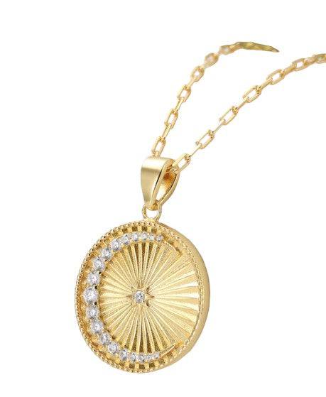 Saints Over The Moon Necklace