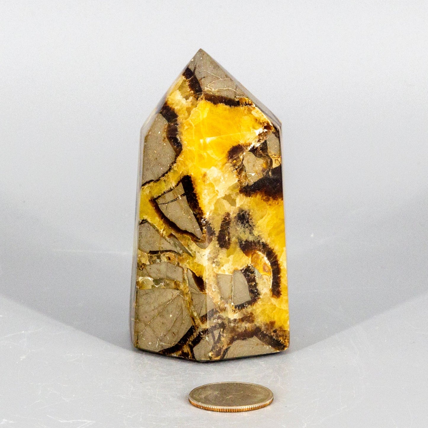 Septarian Stone Obelisk Tower